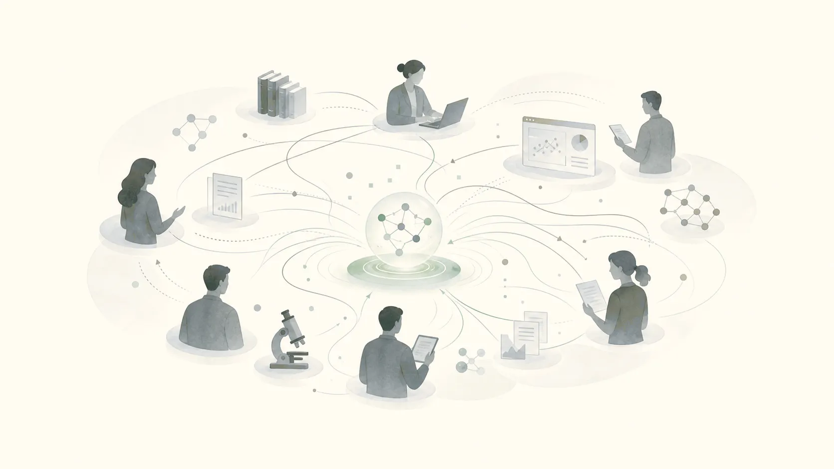 Dynamic community of readers, field beliefs, methods, and a result
